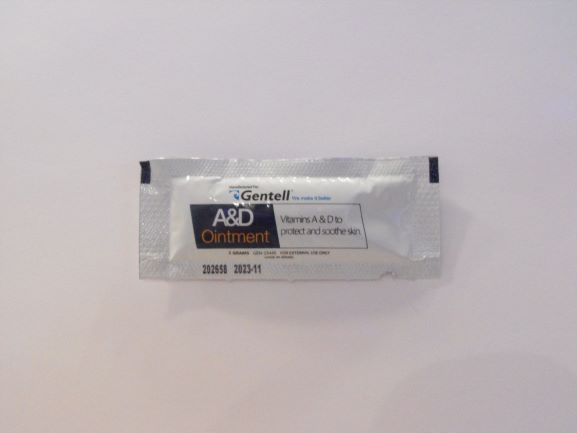 A & D Ointment, 5 gram Foilpak 144/box.